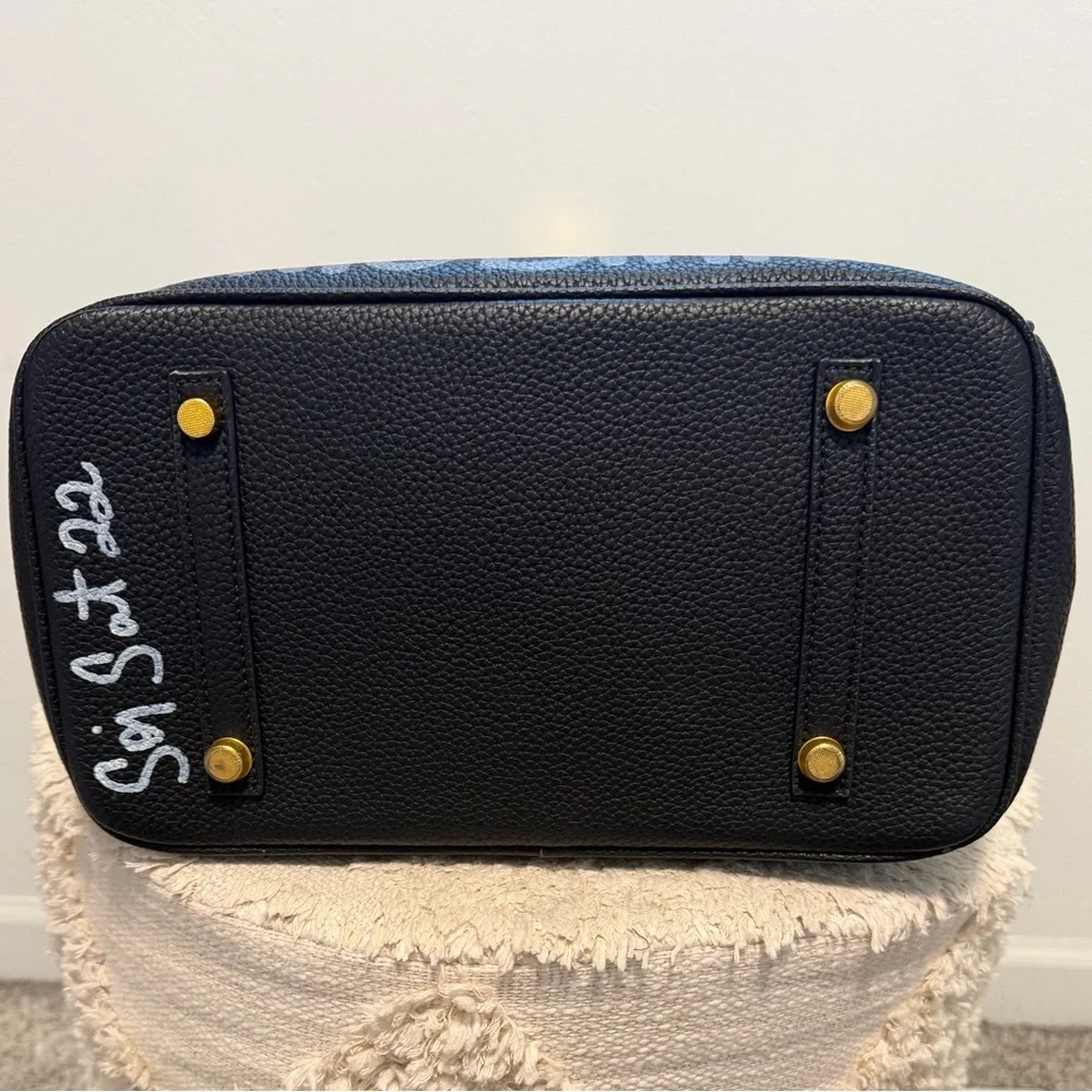 1-1 Saturday House 30CM Black Birkin w/ Gold hardware 'YOU FAKELIKE THIS BIRKIN